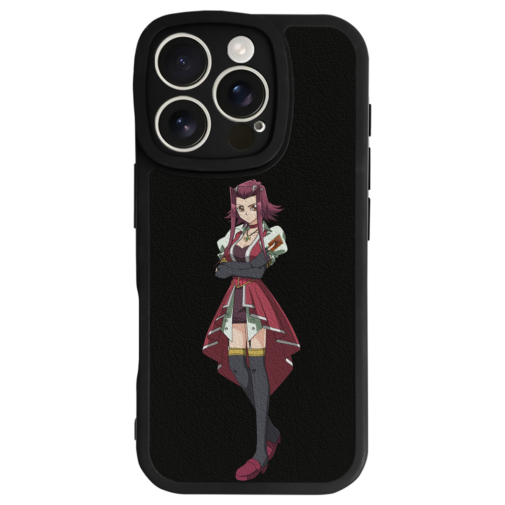 遊☆戯☆王 Yu-Gi-Oh! 【iPhone 16シリーズ対応】シリコンスマホケース（レザー調） 材質：シリコン